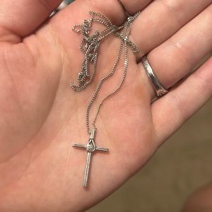 Silver Cross Necklace